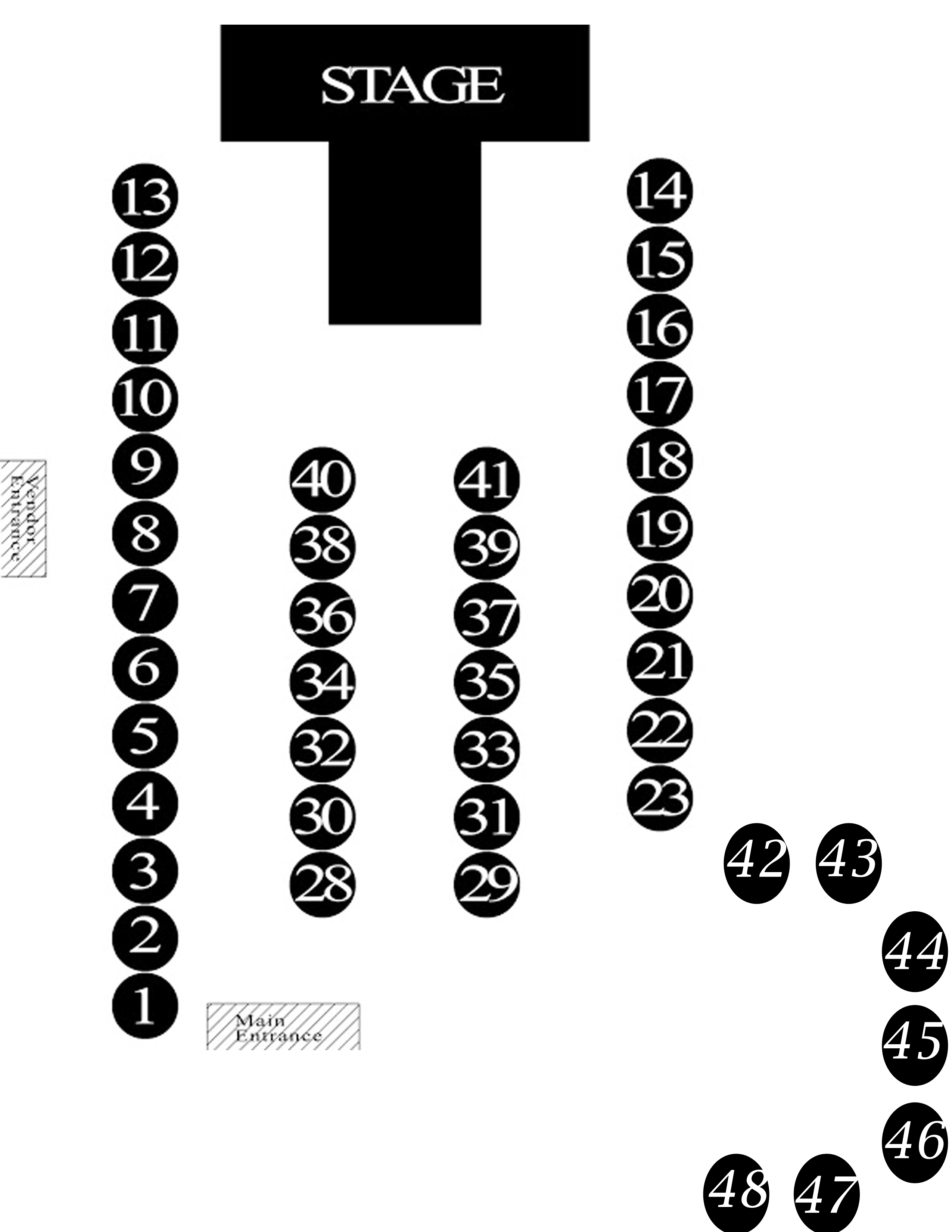 Floor Plan for Belvedere Chateau March 10th